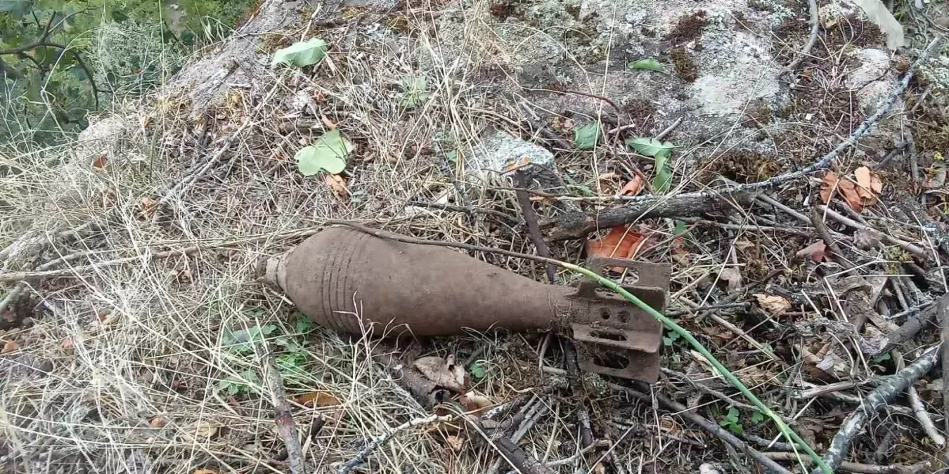 gumushanede 1 dunya savasindan kalma patlamamis havan mermisi bulundu FeVcCLdJ